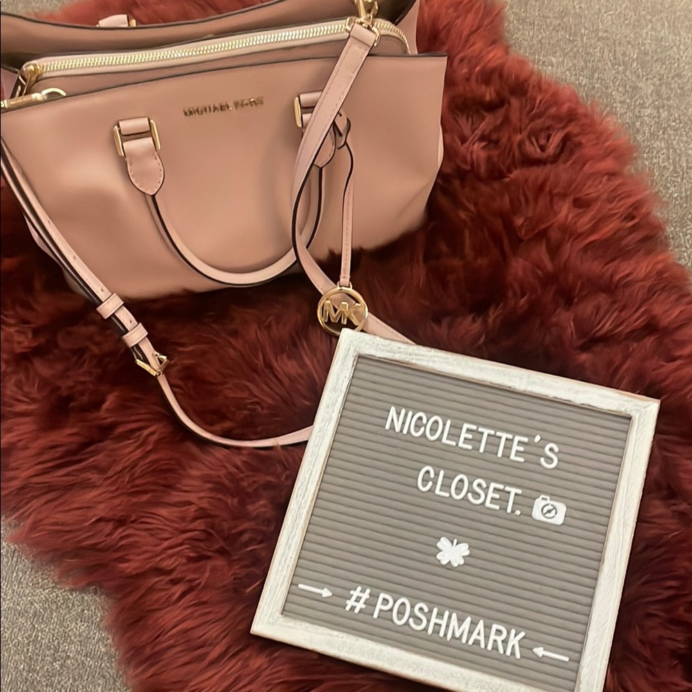 Michael Kors Pink Leather Handbag